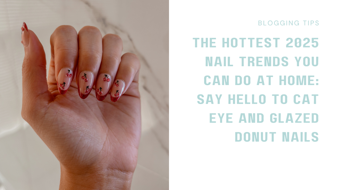 The Hottest 2025 Nail Trends You Can Do At Home: Say Hello to Cat Eye and Glazed Donut Nails