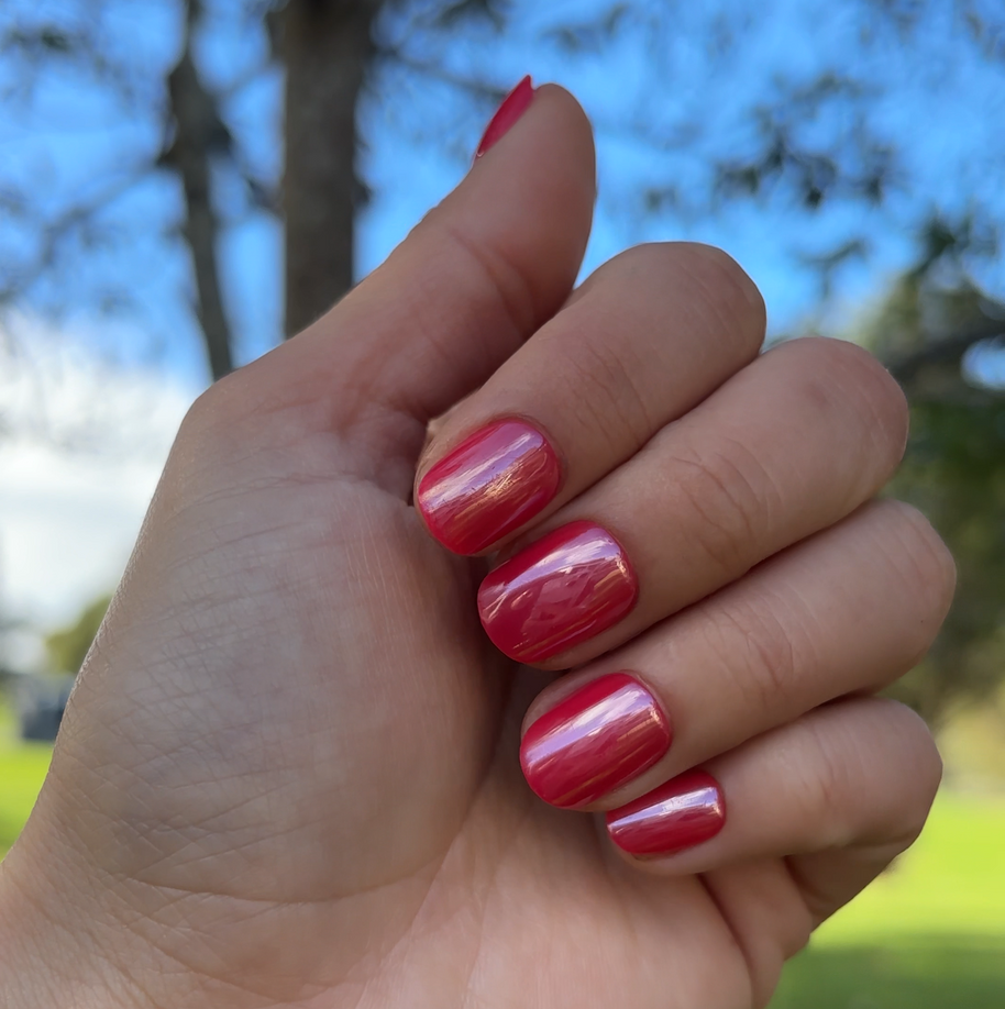 Red Obsession (for short nail beds or nail biters)