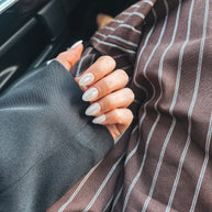 Heartbreaker: Champagne Chrome (for short nail beds or nail biters)
