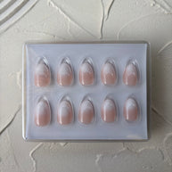 Temptation: French Ombre (for short nail beds or nail biters)