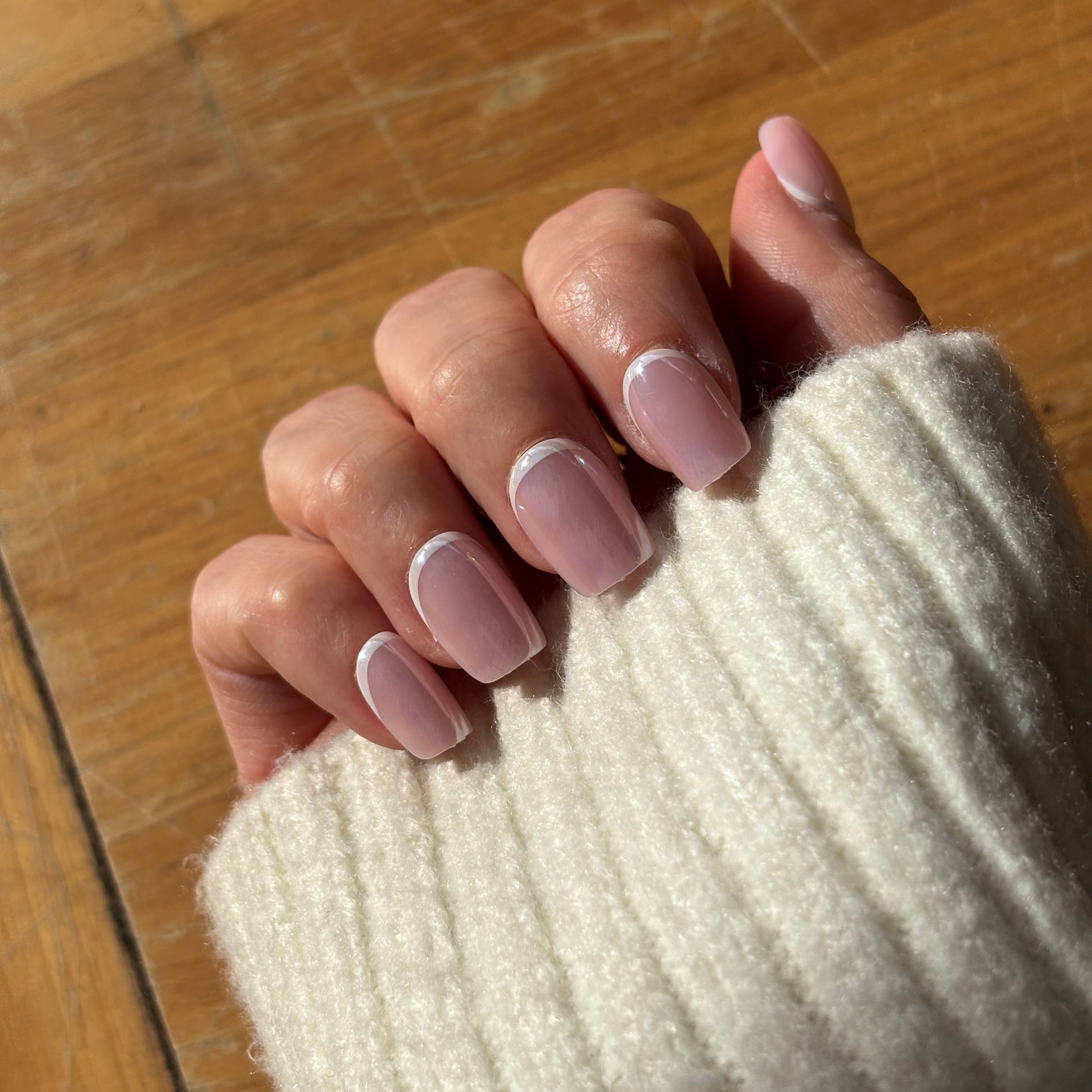 Glazed Pink (short square)