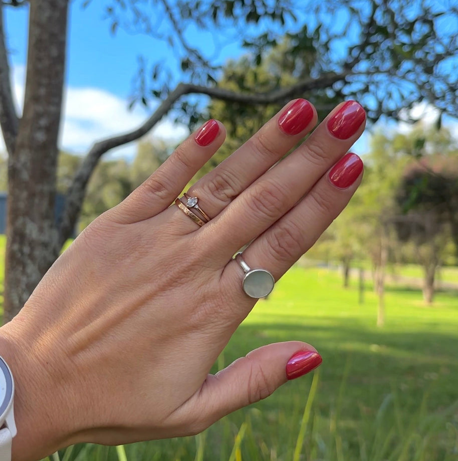 Red Obsession (for short nail beds or nail biters)