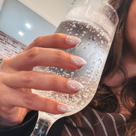 Heartbreaker: Champagne Chrome (for short nail beds or nail biters)