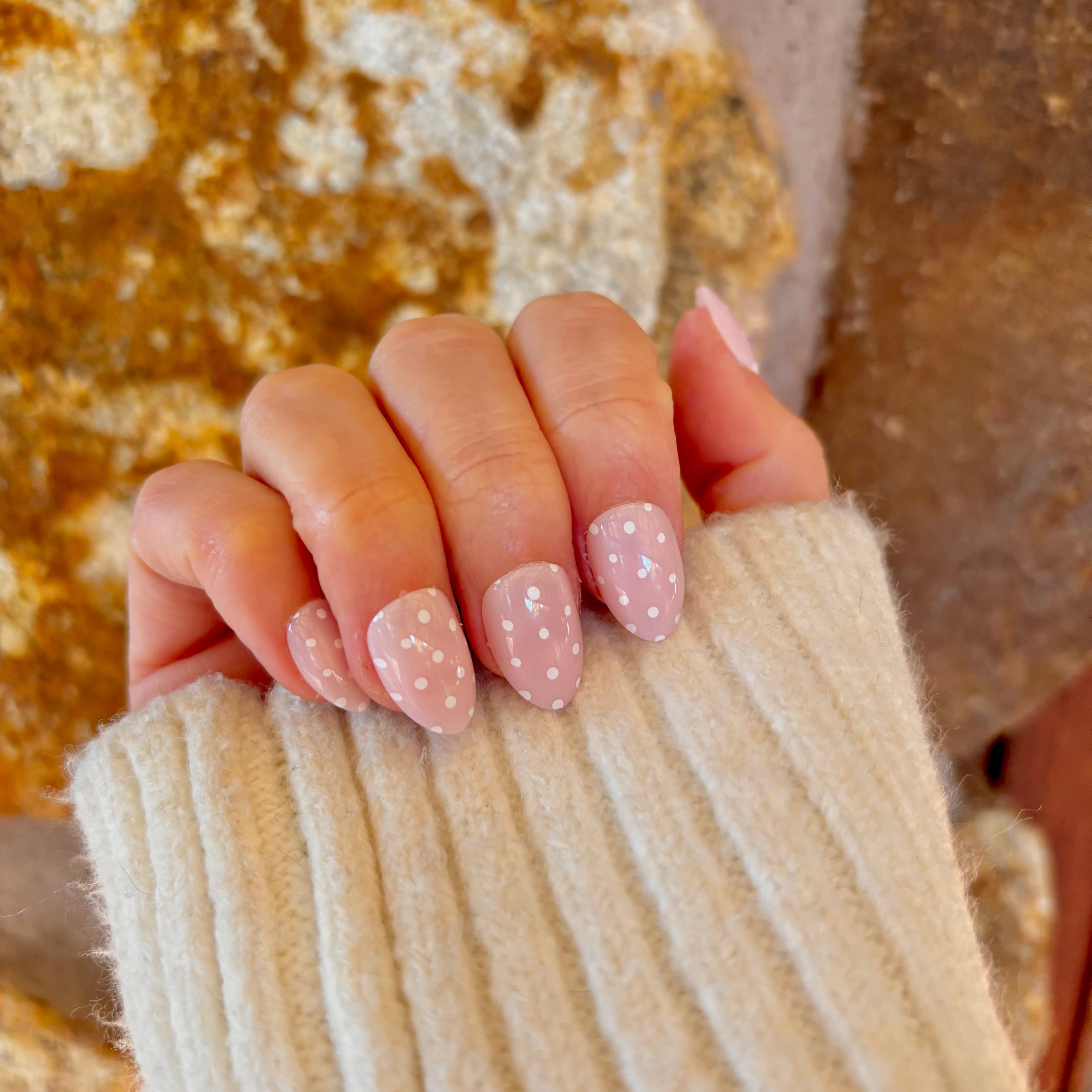 THE EXTRA SHORT POLKA DUO: Pink & Brown Bundle