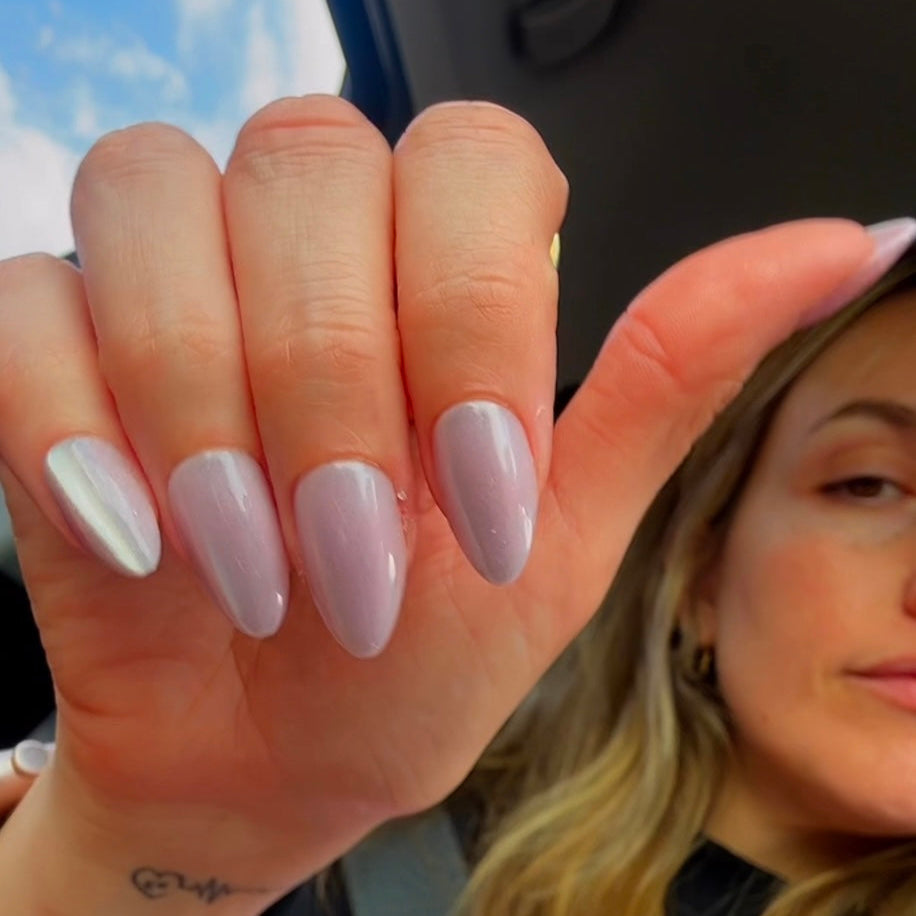 Pink Goddess: Cat Eye (Luxury Medium Almond)