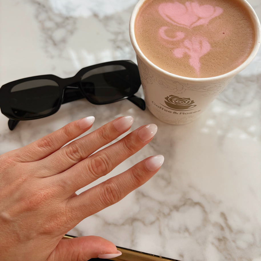Temptation: French Ombre (for short nail beds or nail biters)