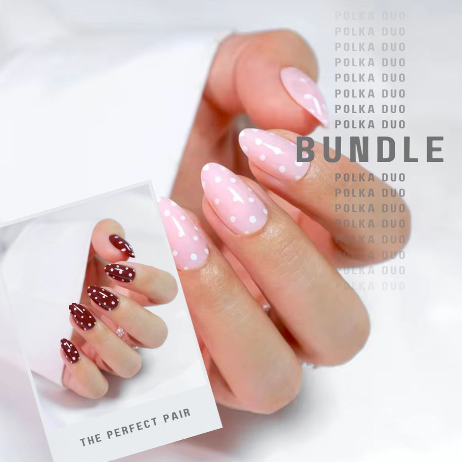 THE POLKA DUO: SECRET & DESIRE Soft Gel Bundle